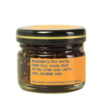 Dalmatia Fig Spread - All Natural, Gluten Free, 1.05 Ounce