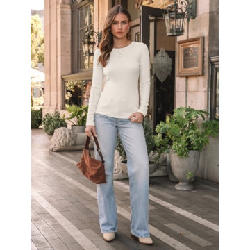 AUTOMET Long Sleeve Shirts for Women - Comfy and Trendy