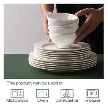 DOWAN 10 OZ Small Dessert Bowls - 4.5" Ceramic Cereal Bowls Set of 8 - Porcelain White Bowls for Side Dishes, Rice, Ice Cream, Oatmeal, Fruit, Soup - Dishwasher & Microwave Safe