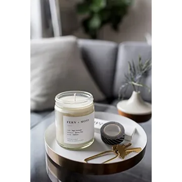 Brooklyn Fern & Moss Candle - Luxury Vegan Soy 50 Hour Burn