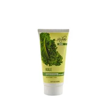 Reshma Beauty Kale Scrub | Dual Action Cleanser Face & Body Scrub | Gentle for All Skin Types and Dull Skin|Purifying and Hydrating| Enhances Natural Glow| Cruelty Free (Pack of 1), 5.07 oz