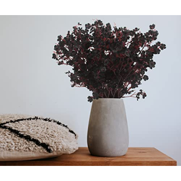 Hananona 10 Pcs Black Baby's Breath Artificial Flowers