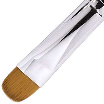 Ivy L Dual-End Nail Art Brush with Dotting Tool - Size #18