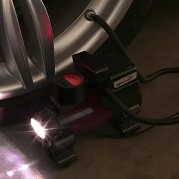 epauto 12V DC Portable Air Compressor Pump, Digital Tire Inflator