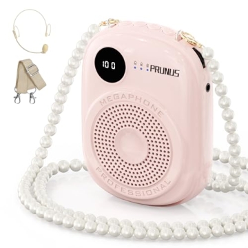 Voice Amplifier for Teacher, Portable Wired Voice Amplifier with Headset, Mini Voice Amplifier for C...