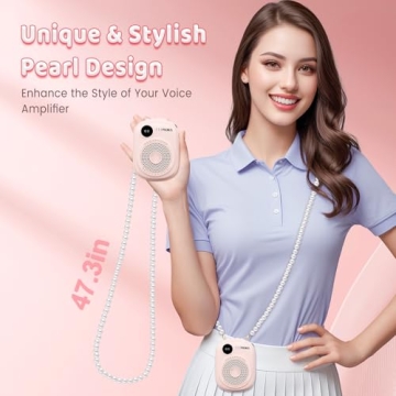 Voice Amplifier for Teachers Portable, Stylish, Effective