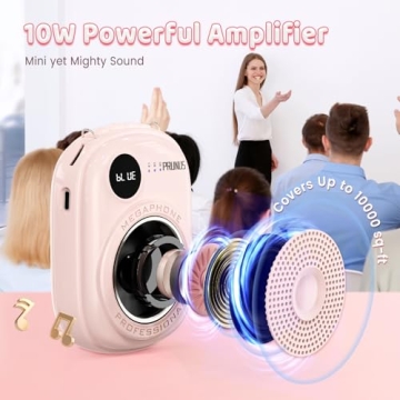 Voice Amplifier for Teachers Portable, Stylish, Effective