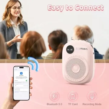 Voice Amplifier for Teachers Portable, Stylish, Effective