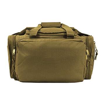 Explorer Tactical Range Ready Bag: Spacious & Durable 18-Inch Tan Bag