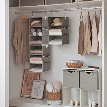 StorageWorks 6-Shelf Organizer for Customized Closet Storage