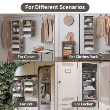StorageWorks 6-Shelf Organizer for Customized Closet Storage