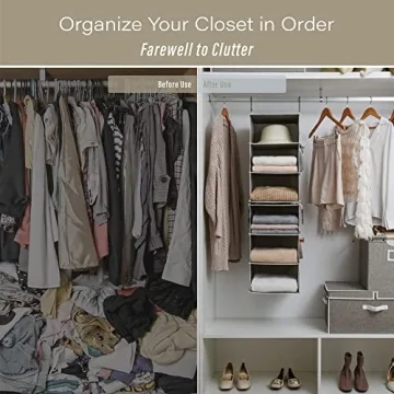 StorageWorks 6-Shelf Organizer for Customized Closet Storage
