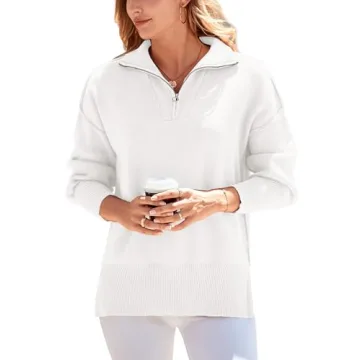 PRETTYGARDEN Women's Fall Pullover Oversized Sweater - Cozy & Stylish