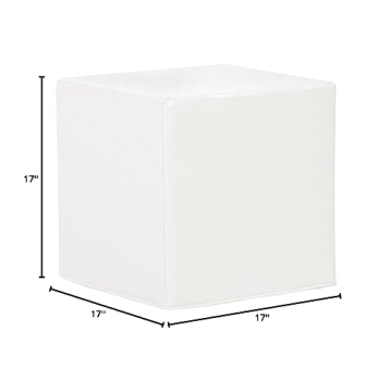 Durable Foam Ottoman for Living Room and Office