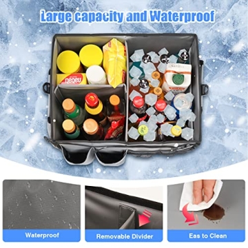 Large BBQ Caddy with Paper Towel Holder and Storage