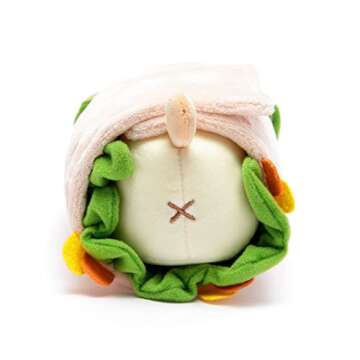 Anirollz Stuffed Animal Plush Toy - Official Roll Blanket Outfitz Doll |Soft, Squishy, Warm, Cute, Comfort, Safe| Burrito Pillow with Puppy - Birthday Decorations Gift 6" Puppiroll