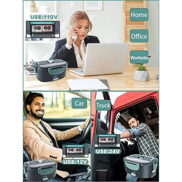 Buddew 80W Electric Lunch Box for Work & Travel