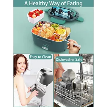 Buddew 80W Electric Lunch Box for Work & Travel