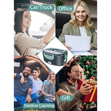 Buddew 80W Electric Lunch Box for Work & Travel