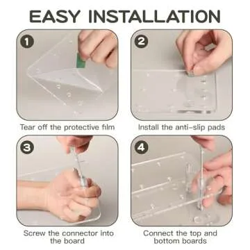 ANDGOO 2-Pack Cake Pop Stand, 21 Holes Lollipop Holder Clear Acrylic Cake Pop Stand Display Cake Pop Holder Stand for Weddings Birthday Parties Candy Decorative