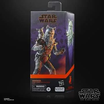 Star Wars The Black Series Wookiee Halloween Edition 6-Inch Action Figure with Bogling