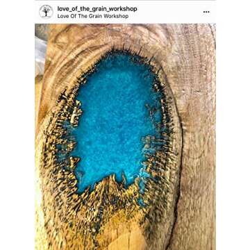 *Bora Bora* Blue Premium Black Diamond Mica Powder Pigments | Versatile DIY Arts and Crafts Additive...