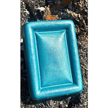 *Bora Bora* Blue Premium Black Diamond Mica Powder Pigments | Versatile DIY Arts and Crafts Additive | Ideal for Resin, Epoxy, Soap Making, Acrylic, Woodworking, and Bath Bombs