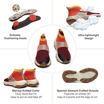 UIN Women's Comfortable Walking Shoes for Hiking