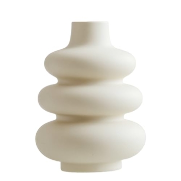 Buy Donut Shaped Large Ceramic Vase for Modern Homes