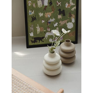 Buy Donut Shaped Large Ceramic Vase for Modern Homes