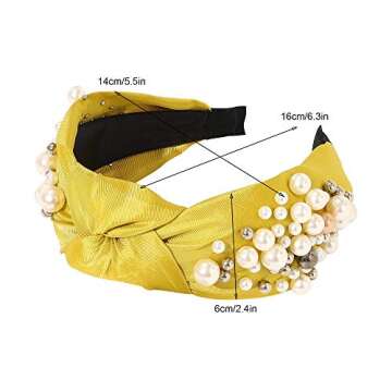 Ivyu Headbands for Women Head Bands - 6 Diademas Para Mujer De Moda Padded Hair Accessories Hairband...