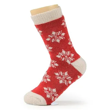 BomKinta Warm Wool Socks | Cozy Winter Crew Socks