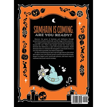 Enchanting Coloring Book of Shadows for Samhain Creativity
