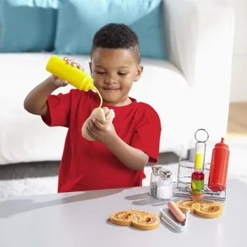 Melissa & Doug Condiments Set for Kids - Realistic Play Food
