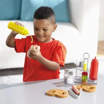 Melissa & Doug Condiments Set for Kids - Realistic Play Food