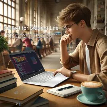HP 14 Ultrabook with Intel 4-Core CPU and Microsoft 365