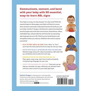 Learn to Sign with Your Baby: 50 Essential ASL Signs to Help Your Child Communicate Their Needs, Wants, and Feelings