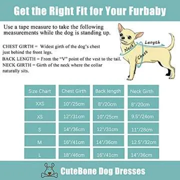 CuteBone Turtleneck Dog Velvet Dress Valentines Puppy Skirt Costume Pet Clothes Cat Apparel with Bow Hair Rope for Small Dogs CVD02M