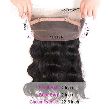 Beauty Princess 360 Lace Frontal Bundle - Brazilian Hair