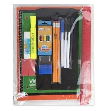 20 Piece School Supplies Pack for K-12 Back to School Supplies Bundle for School Students, Boys and Girls