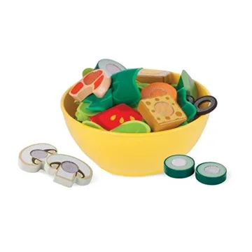 Melissa & Doug Salad Play Set - 52 Wooden Pieces