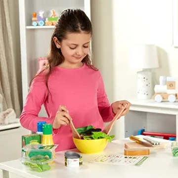 Melissa & Doug Salad Play Set - 52 Wooden Pieces