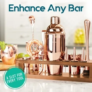 Stylish 23-Piece Mixology Bartender Kit for Drink Lovers