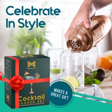 Stylish 23-Piece Mixology Bartender Kit for Drink Lovers