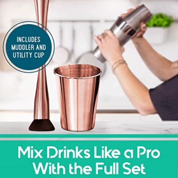 Stylish 23-Piece Mixology Bartender Kit for Drink Lovers