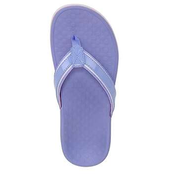 Vionic Women's Tide II Toe Post Sandal - Supportive Ladies Flip Flops That Include Three-Zone Comfort with Orthotic Insole Arch Support