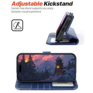 OCASE Detachable Wallet Case for iPhone 17 Pro Max