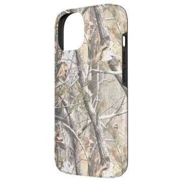 iPhone 14 Camo Leaf light Case