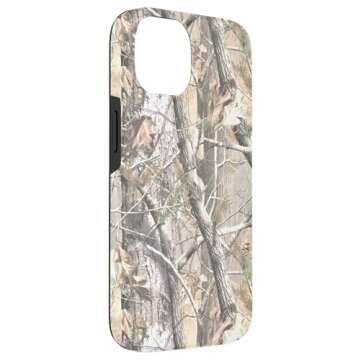 iPhone 14 Camo Leaf light Case