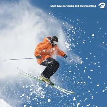 ROXUN Balaclava Ski Mask, Summer Cooling UV Protector Neck Gaiter Motorcycle Scarf Men/Women Black